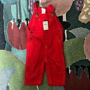 Hanna Andersson | 3-6 months | Red Corduroy Overalls